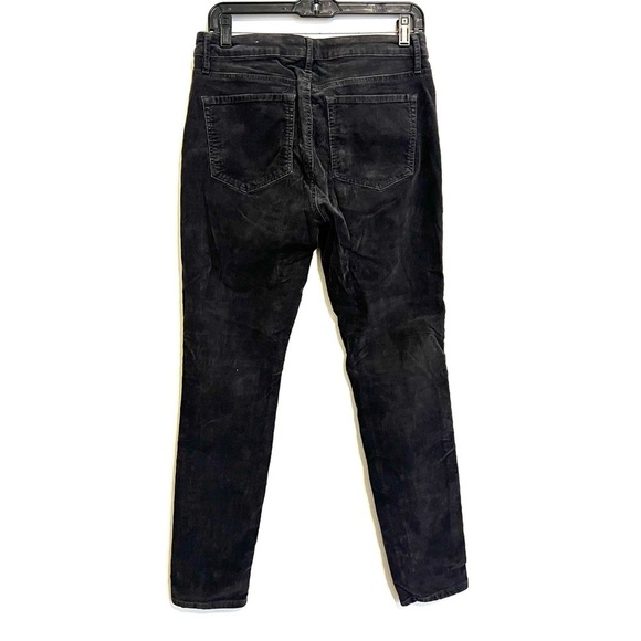 2/$30 Loft - Dark Gray Curvy Skinny Mid Rise Corduroy Pants - Picture 6 of 11